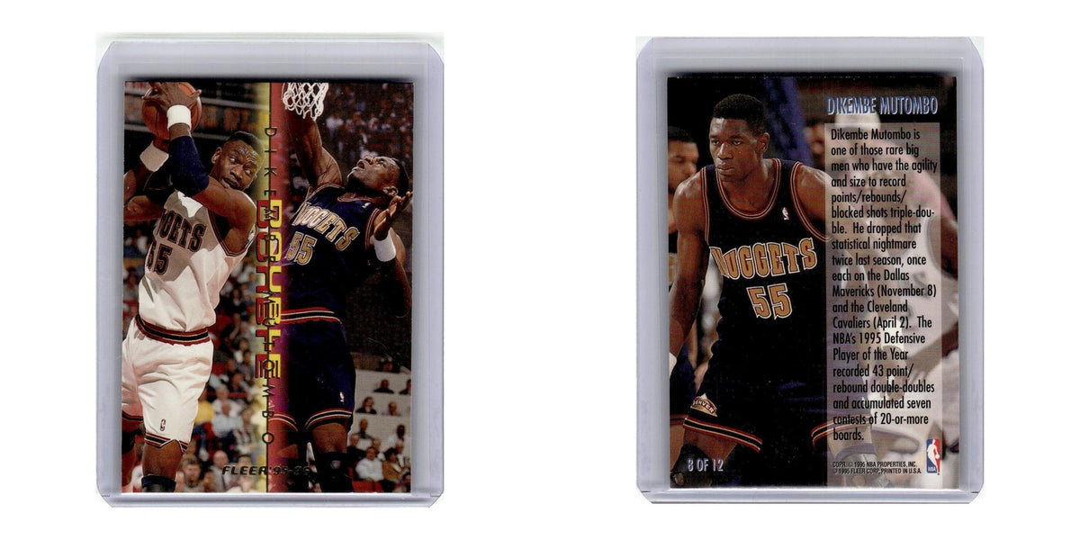 1995 Fleer Dikembe Mutombo #8