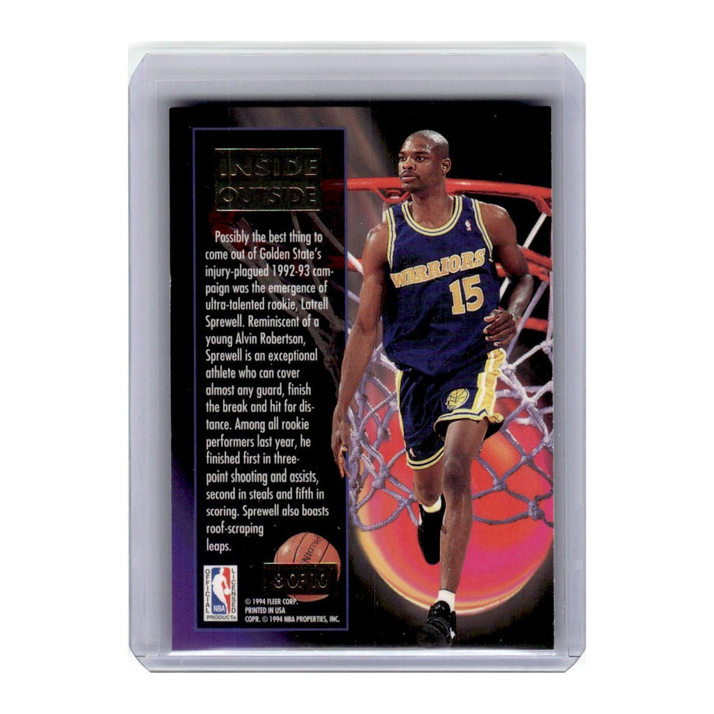 1993 Fleer Ultra Latrell Sprewell #8