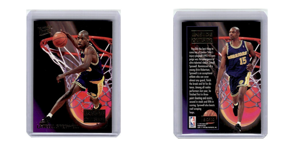 1993 Fleer Ultra Latrell Sprewell #8