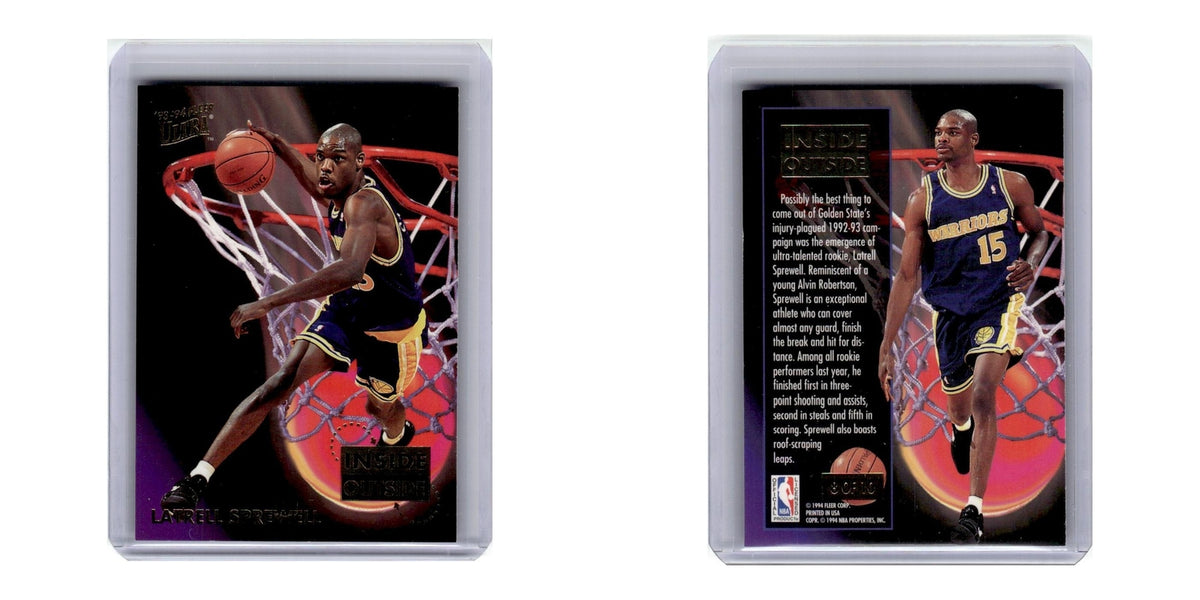 1993 Fleer Ultra Latrell Sprewell #8