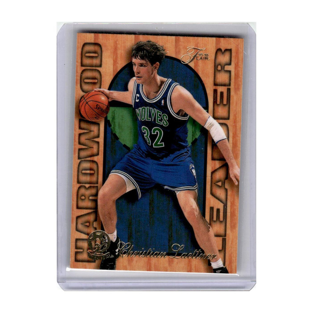 1995 Fleer Flair Hardwood Leader Christian Laettner #16