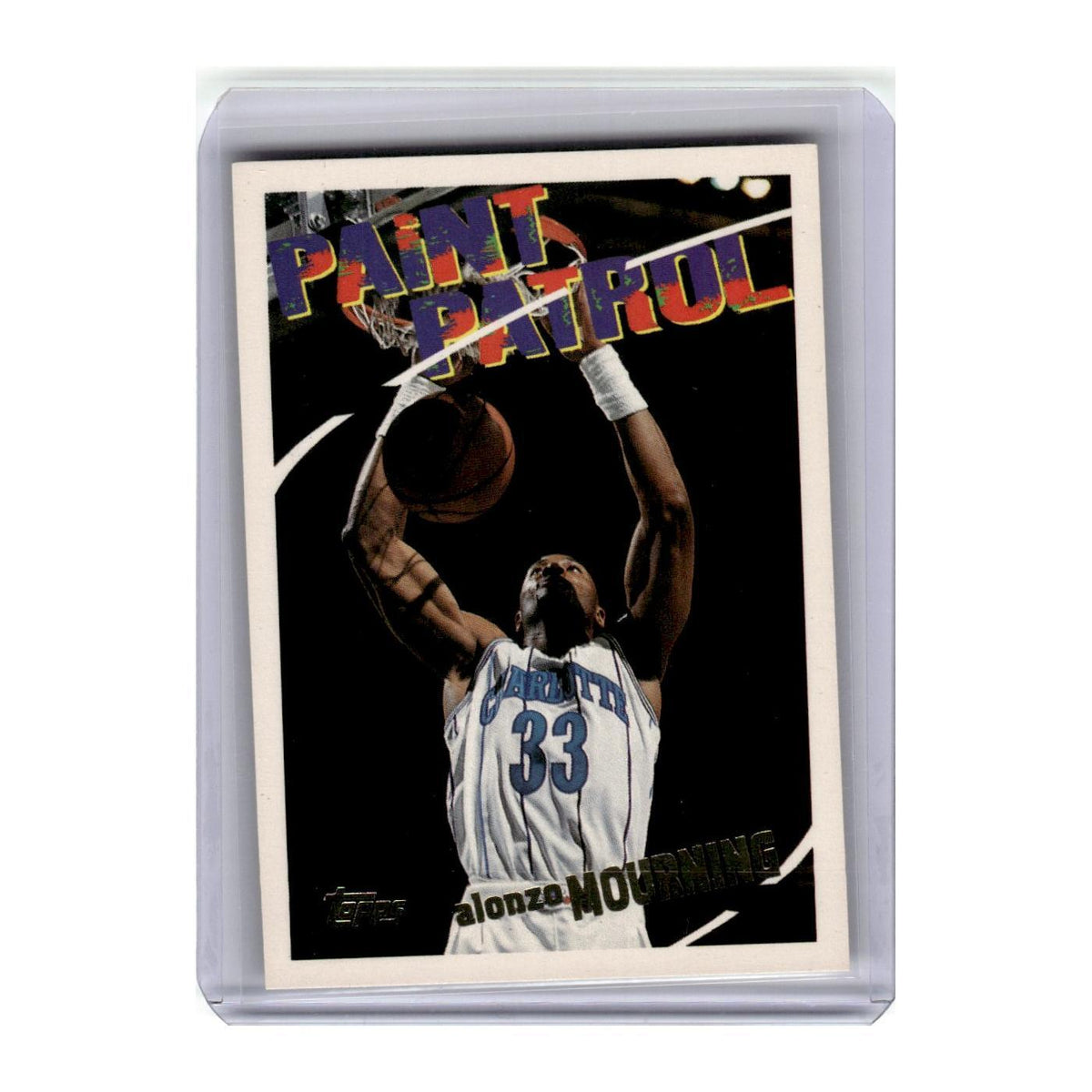 1994 Topps Alonzo Mourning Hornets #104