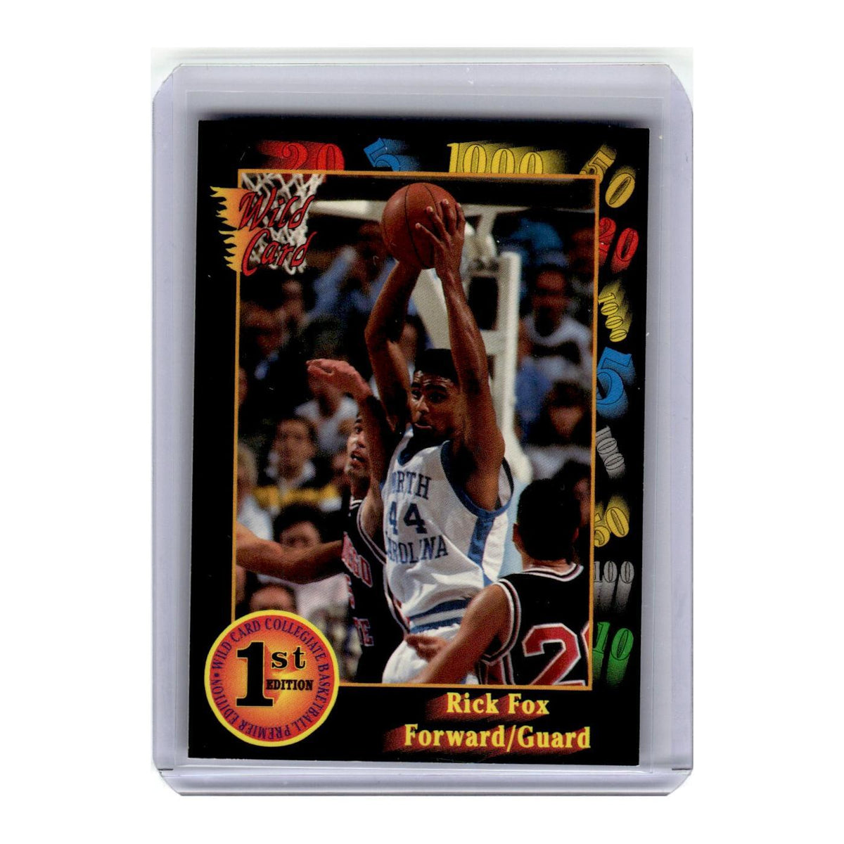 1992 Wild Card Rick Fox #19