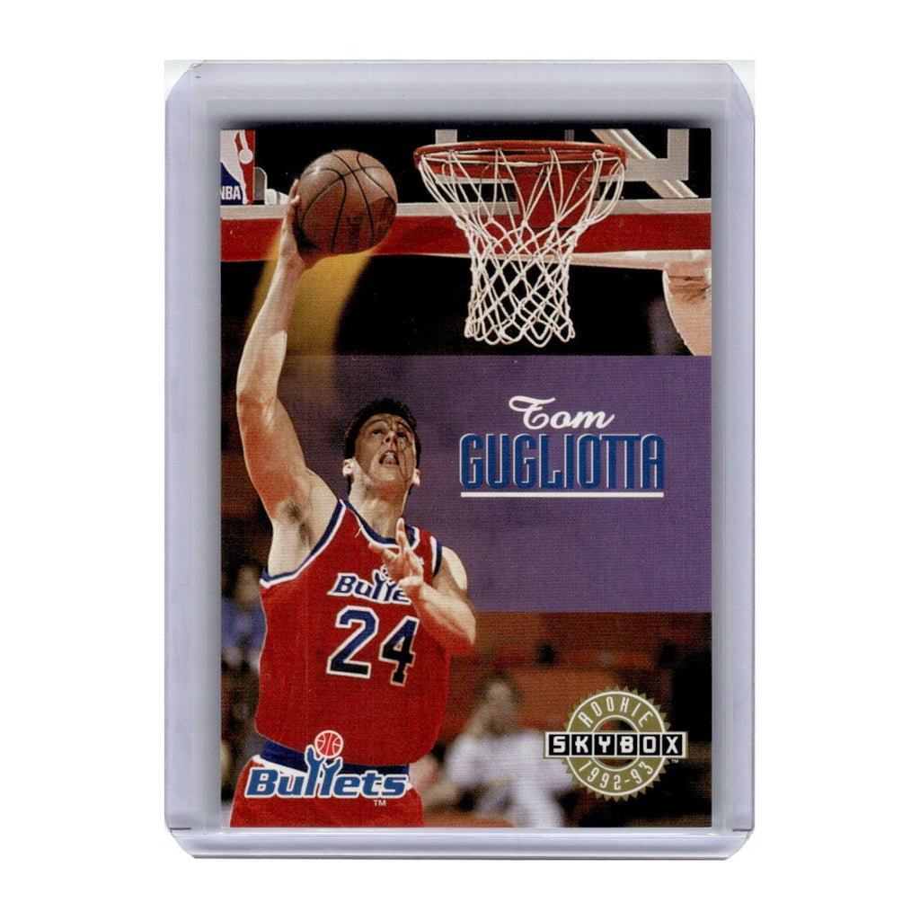 1992 SkyBox Tom Gugliotta RC Washington Bullets #405