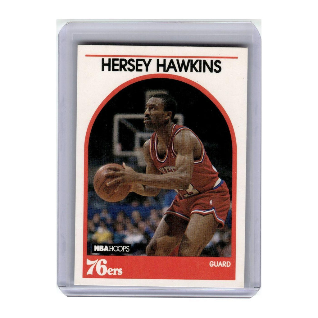 1989 Hoops Hersey Hawkins RC 76ers #137