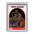 1989 Hoops Hersey Hawkins RC 76ers #137