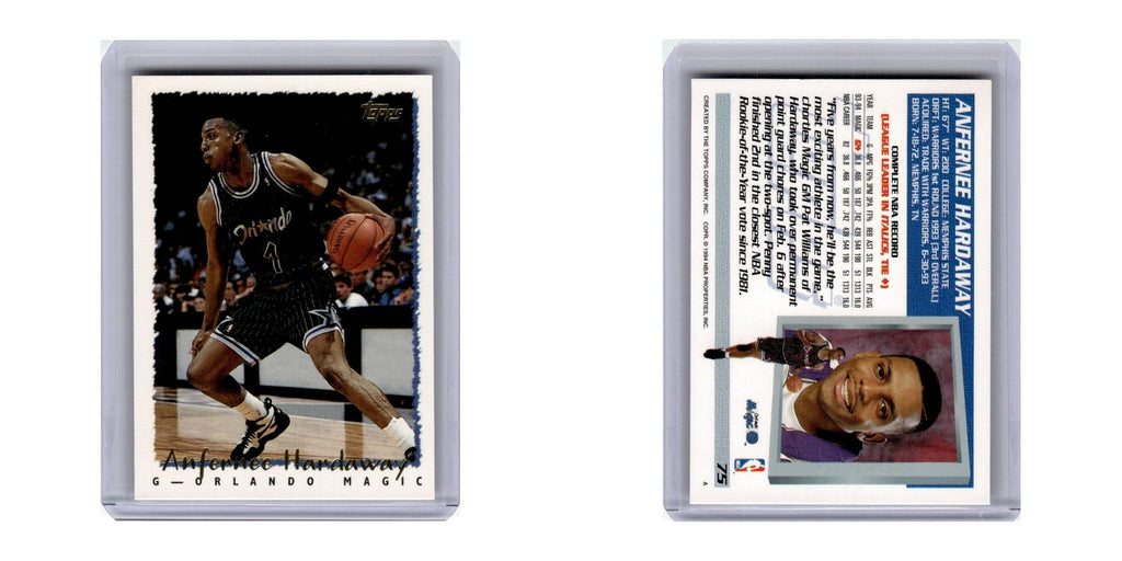 1994 Topps Anfernee Hardaway Magic #75