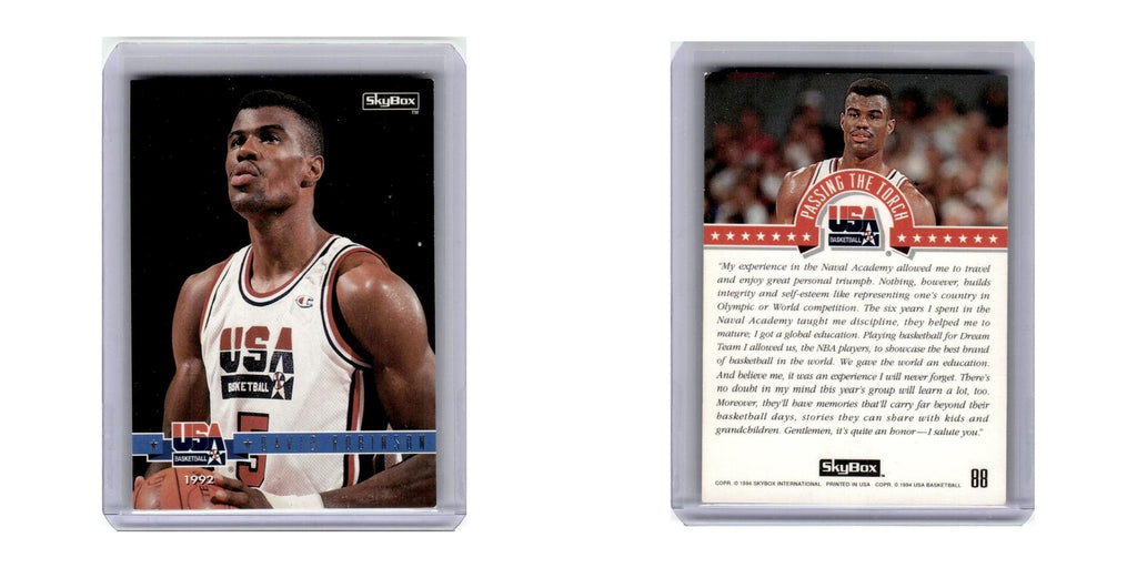 1994 SkyBox David Robinson USA #88