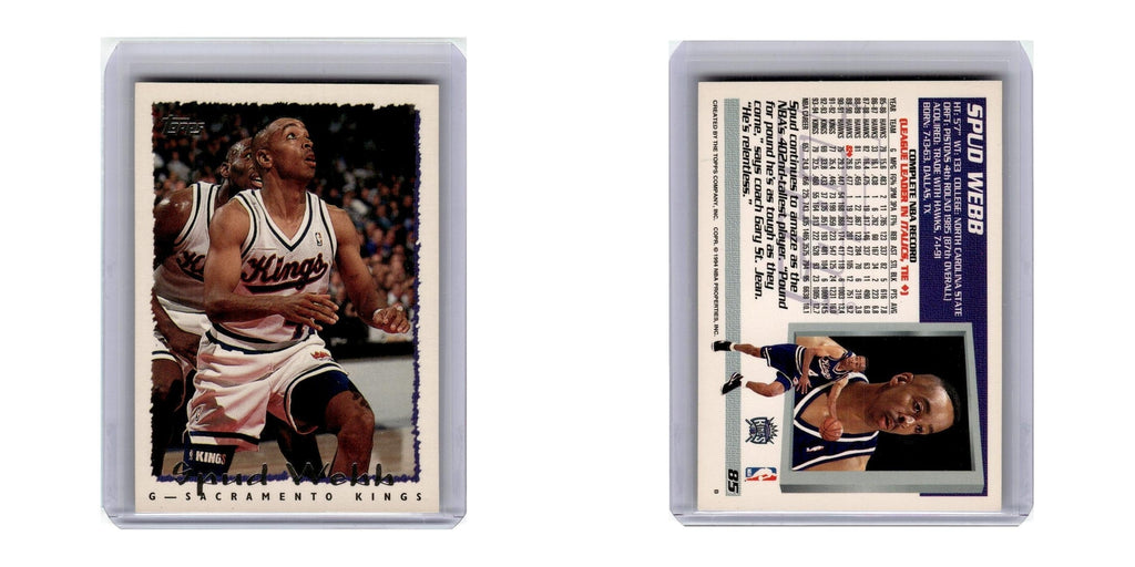 1994 Topps Spud Webb Kings #85