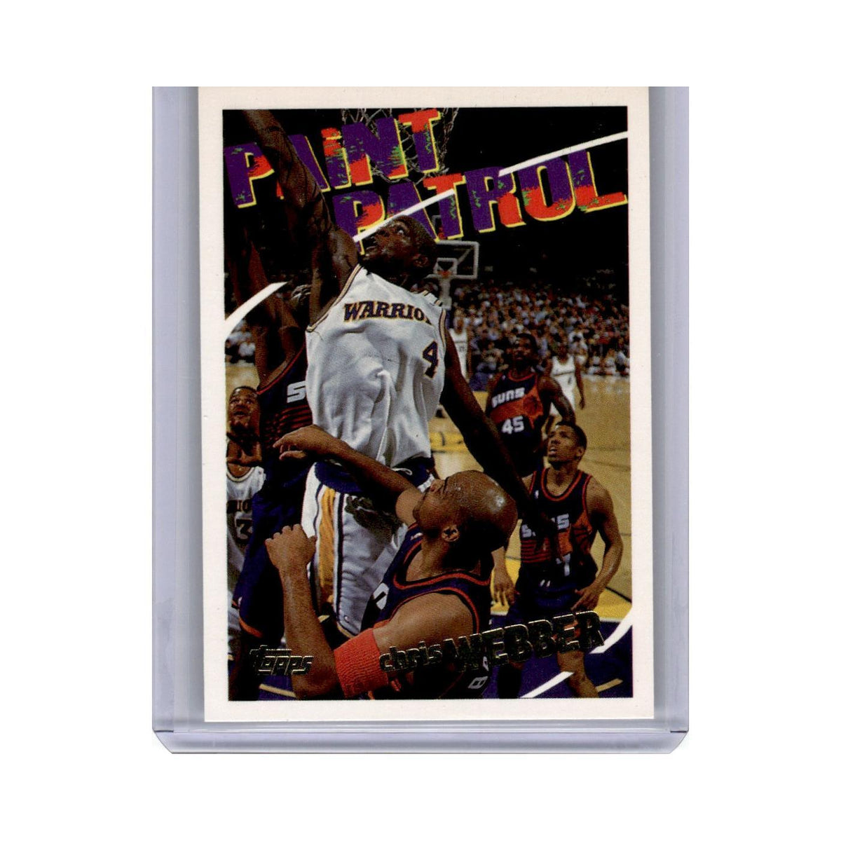 1994 Topps Chris Webber Golden State Warriors #106