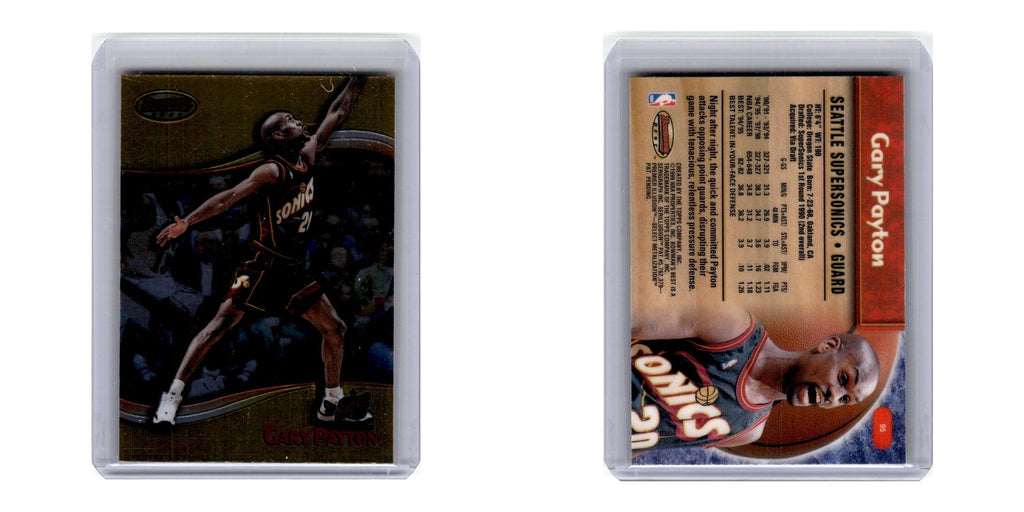 1998 Bowman's Best Gary Payton Seattle SuperSonics #95