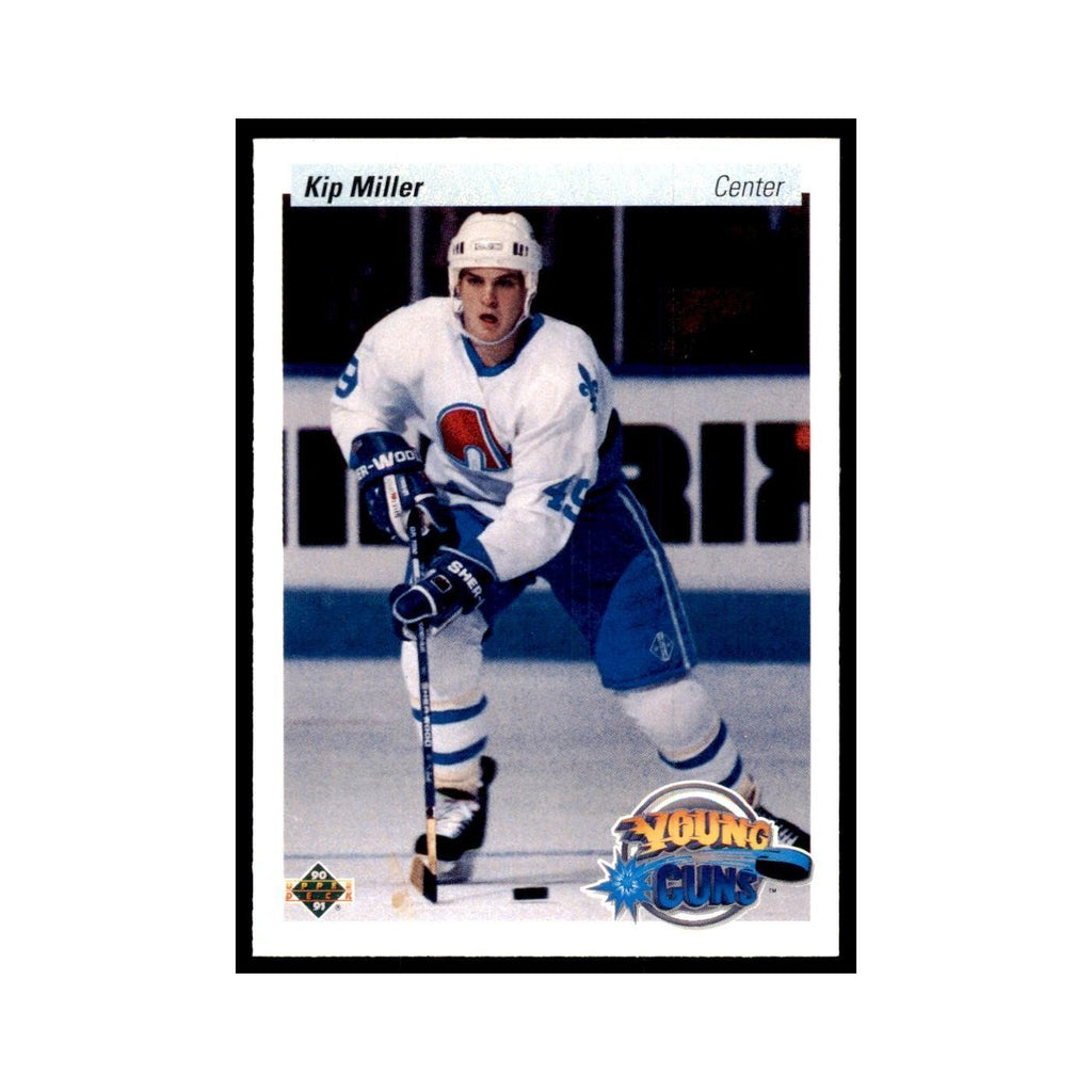 1990 Upper Deck Kip Miller Hockey Cards #522