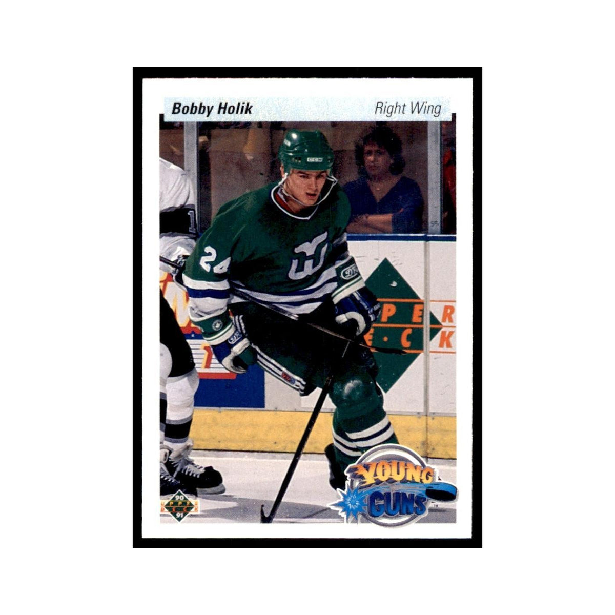 1990 Upper Deck Bobby Holik Hockey Cards #534
