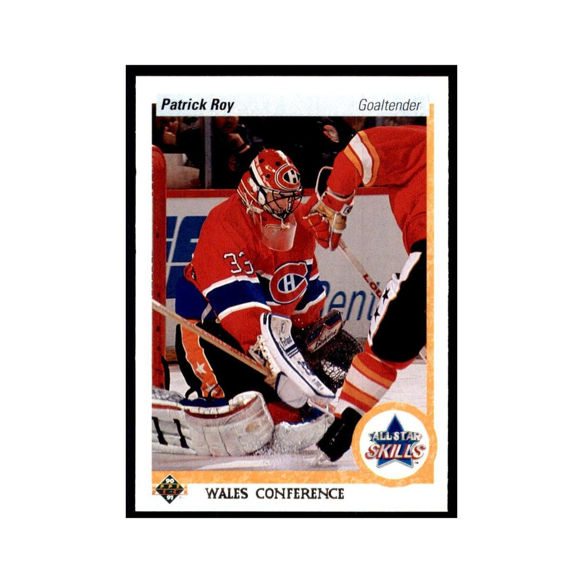 1990 Upper Deck Patrick Roy Hockey Cards #496