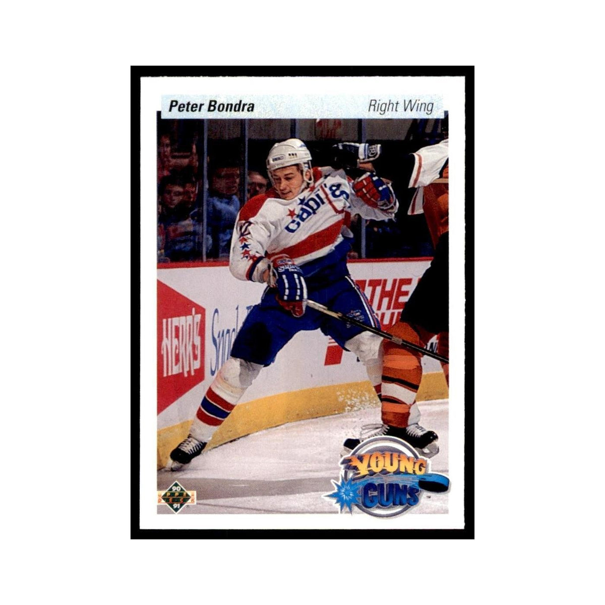 1990 Upper Deck Peter Bondra Hockey Cards #536