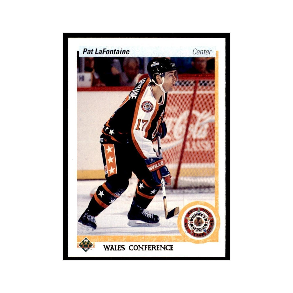 1990 Upper Deck Pat LaFontaine Hockey Cards #479