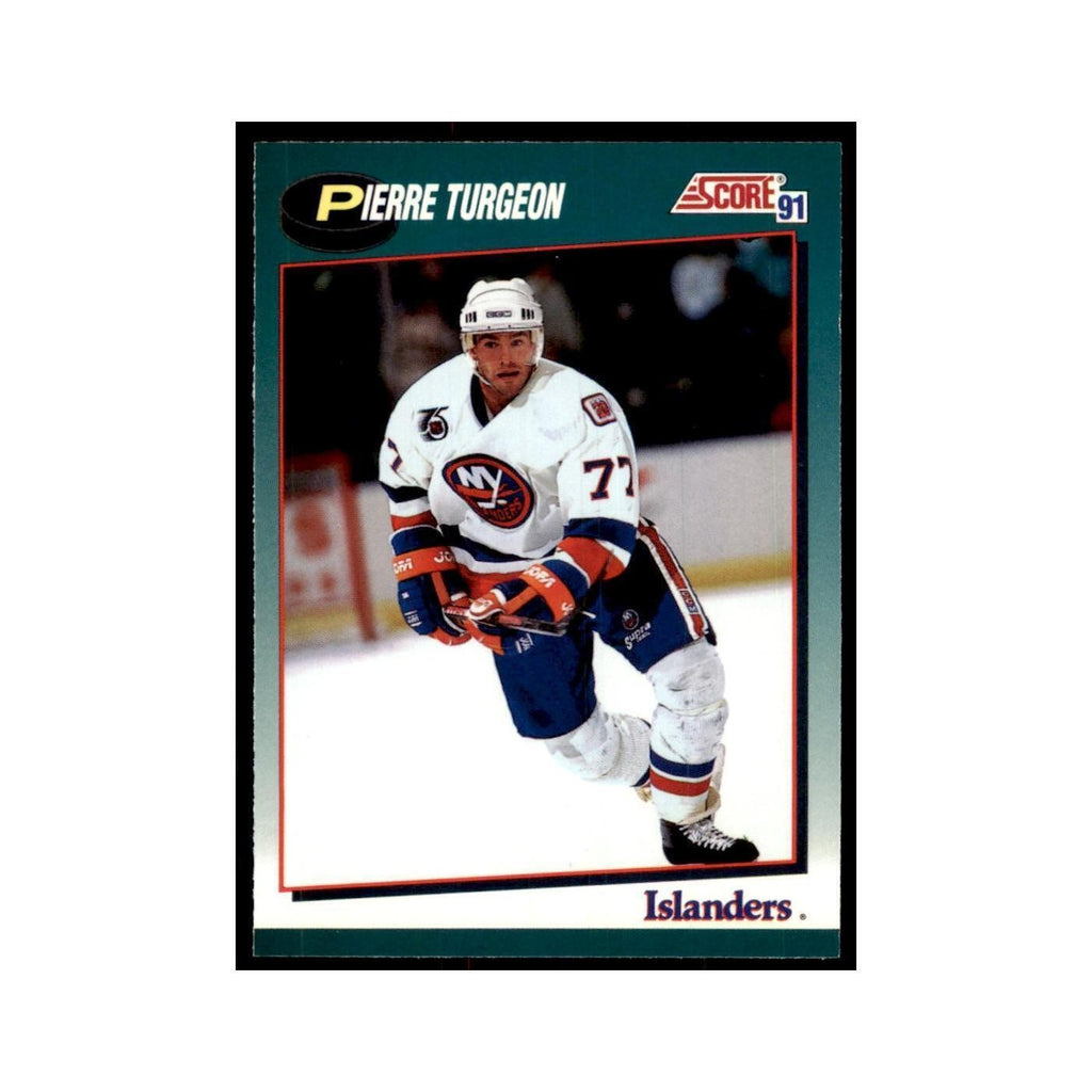 1991 Score Rookie and Traded Pierre Turgeon New York Islanders #101T