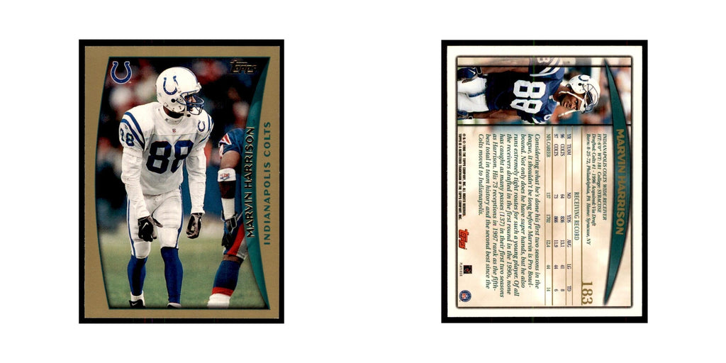 1998 Topps Marvin Harrison Colts #183