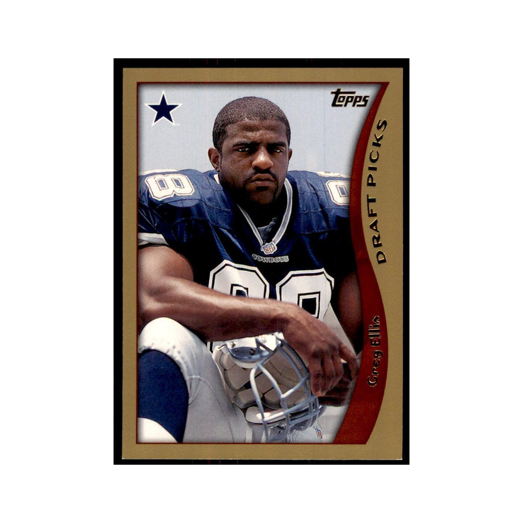 1998 Topps Greg Ellis RC Cowboys #345