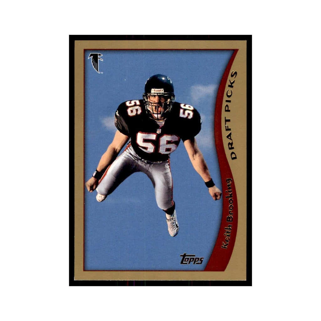 1998 Topps Keith Brooking RC Falcons #335