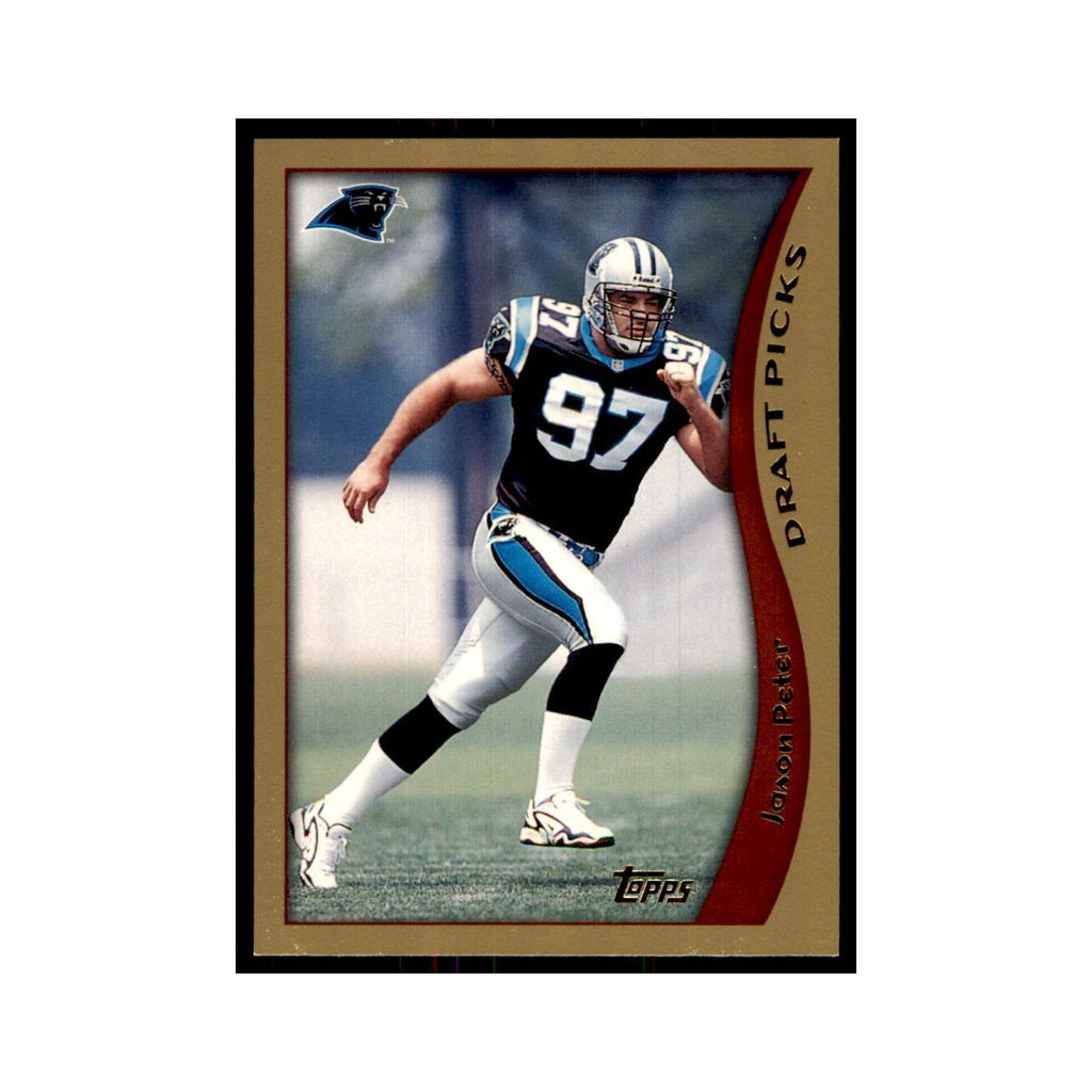 1998 Topps Jason Peter RC Panthers #24