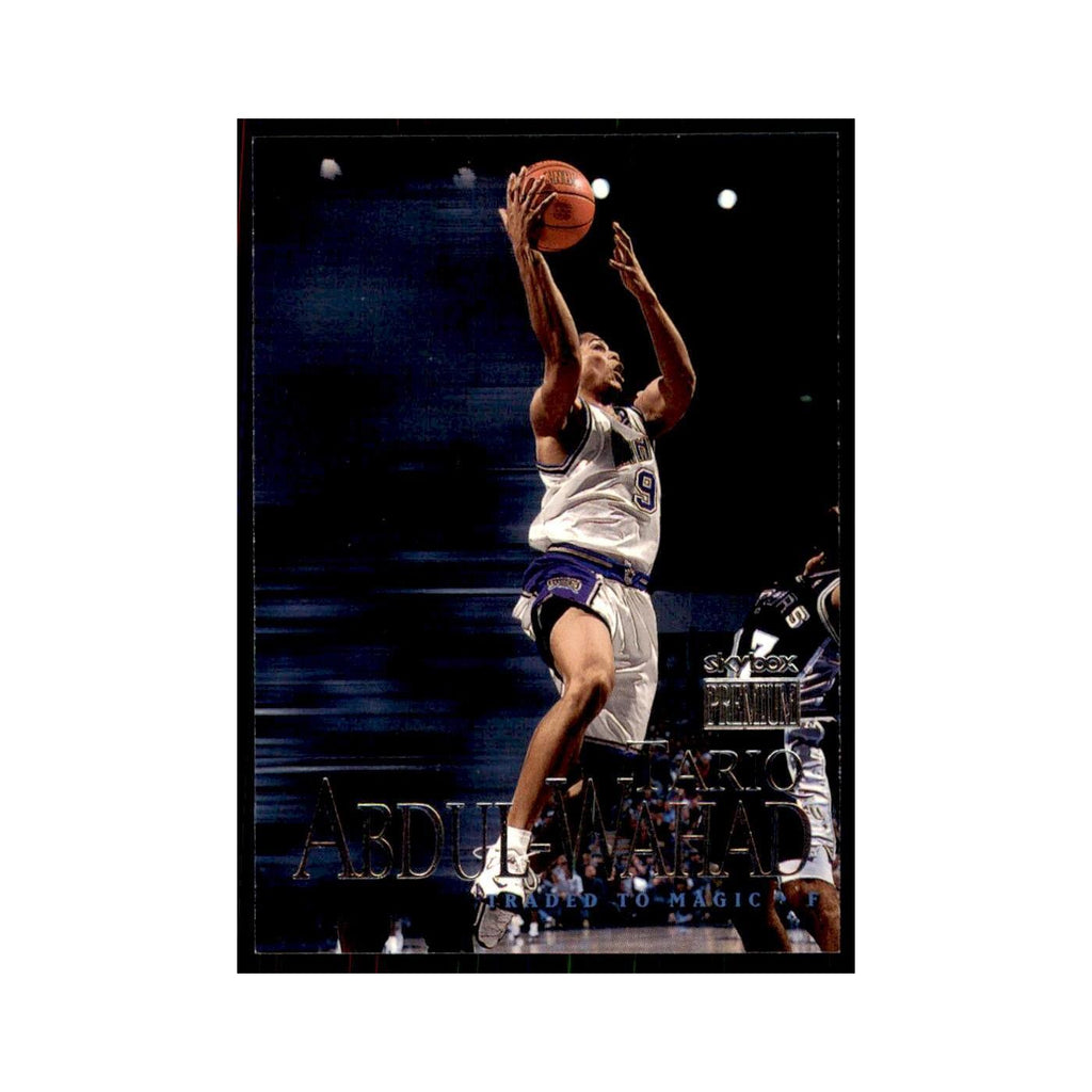 1999 SkyBox Premium Tariq Abdul-Wahad Basketball Cards #73
