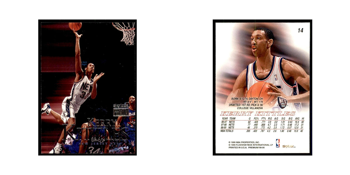 1999 SkyBox Premium Kerry Kittles Basketball Cards #14