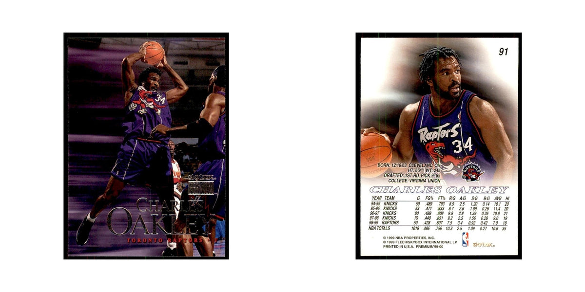 1999 SkyBox Premium Charles Oakley Basketball Cards #91