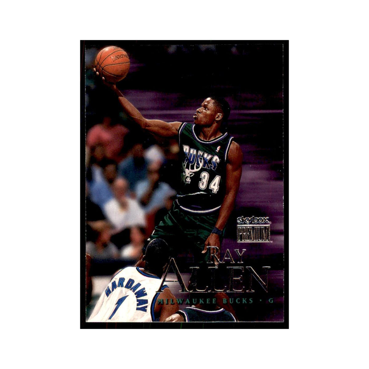 1999 SkyBox Premium Ray Allen Basketball Cards #25