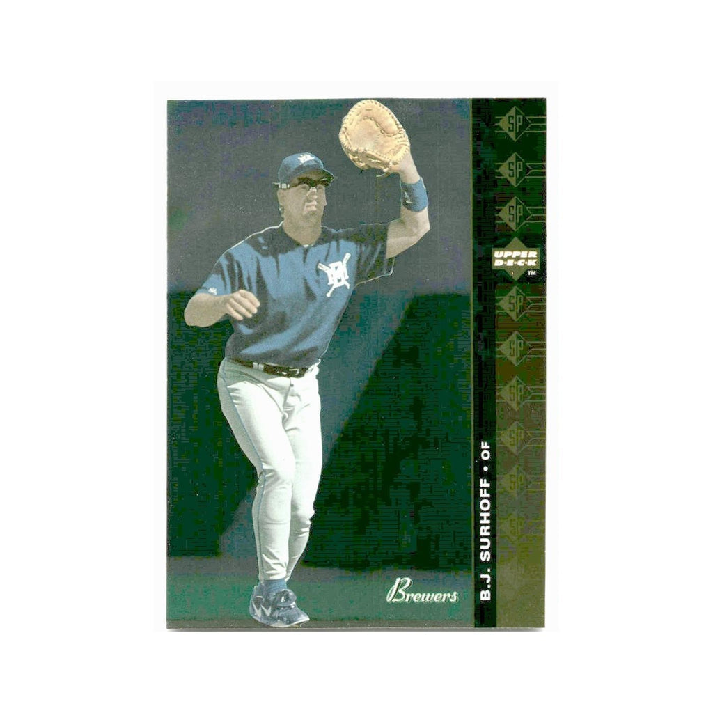 B.J. Surhoff 1994 SP #60 Milwaukee Brewers Baseball Card NM