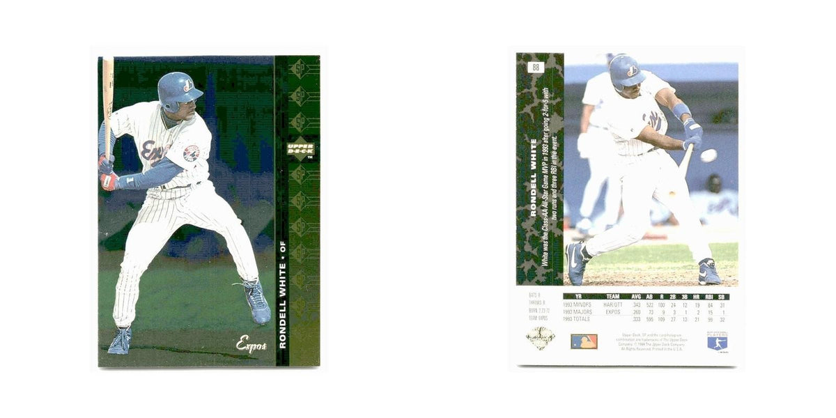 Rondell White 1994 SP #88 Montreal Expos Baseball Card NM