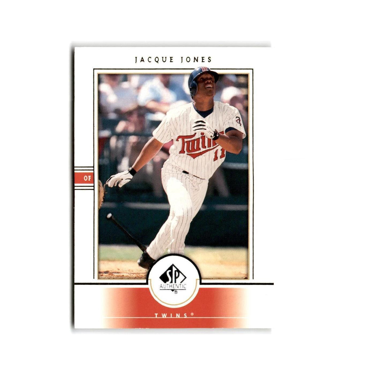 2000 SP Authentic Jacque Jones Twins #33