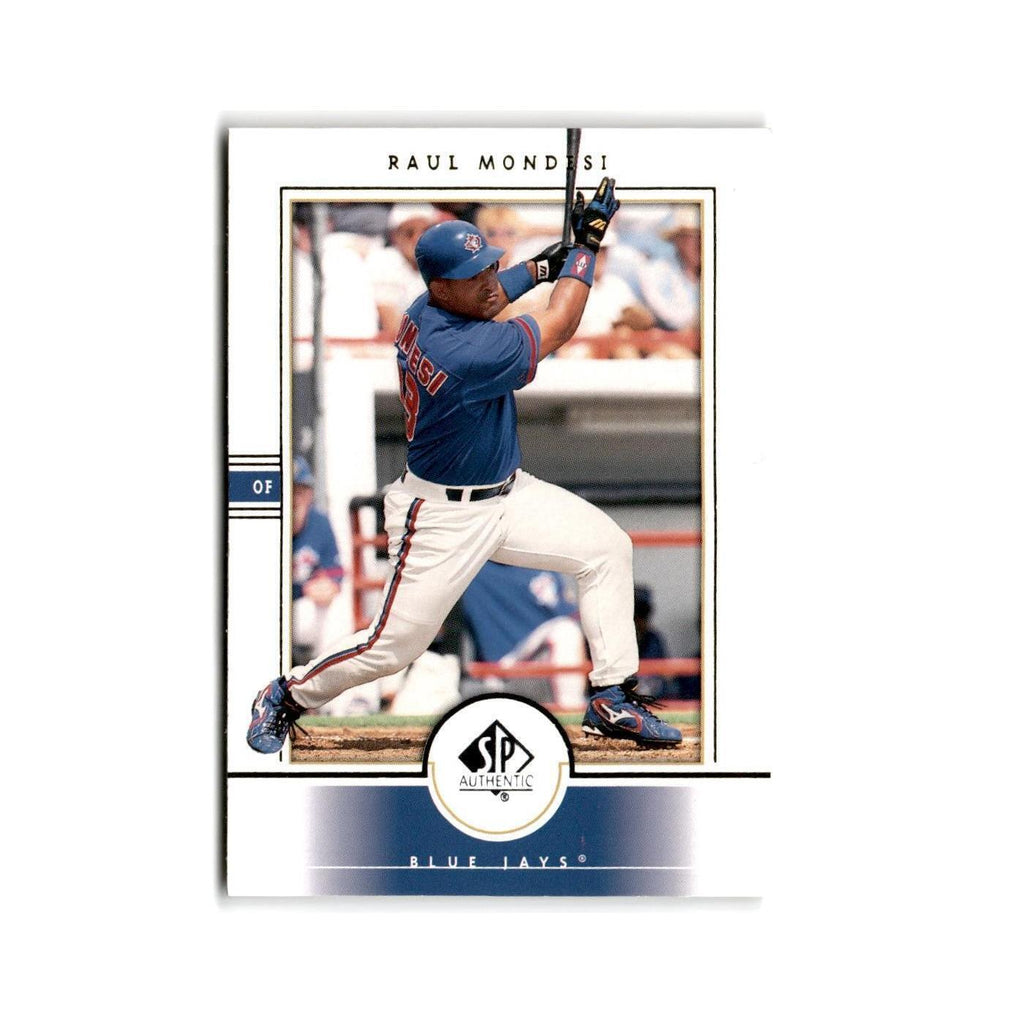 2000 SP Authentic Raul Mondesi Blue Jays #7