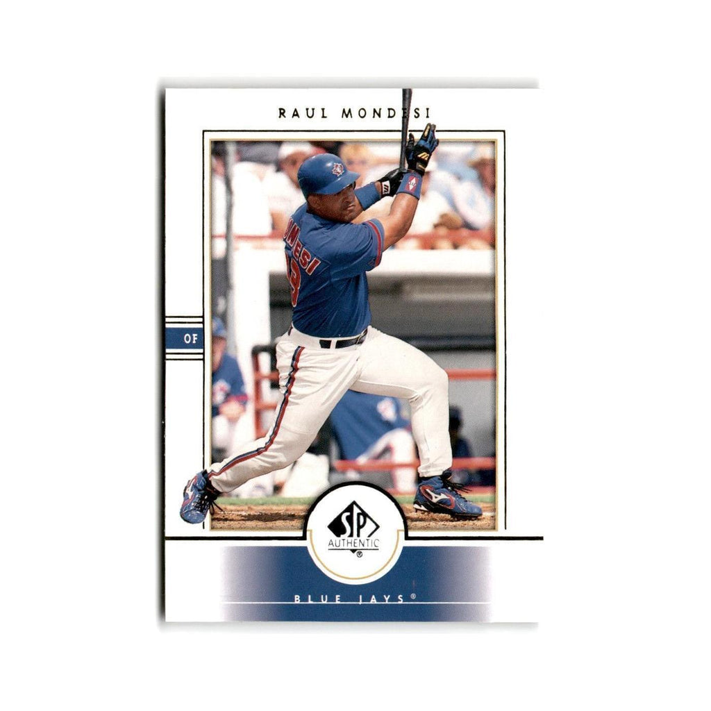 2000 SP Authentic Raul Mondesi Blue Jays #7