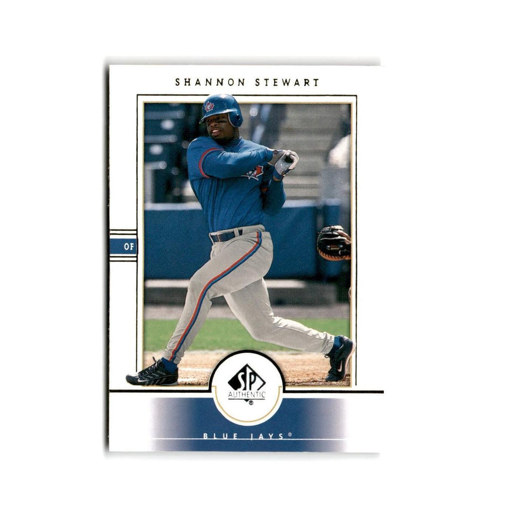2000 SP Authentic Shannon Stewart Blue Jays #6