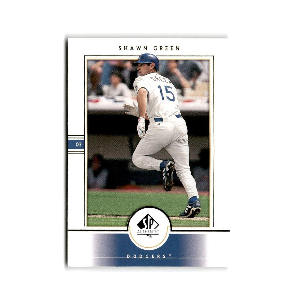 2000 SP Authentic Shawn Green Dodgers #62