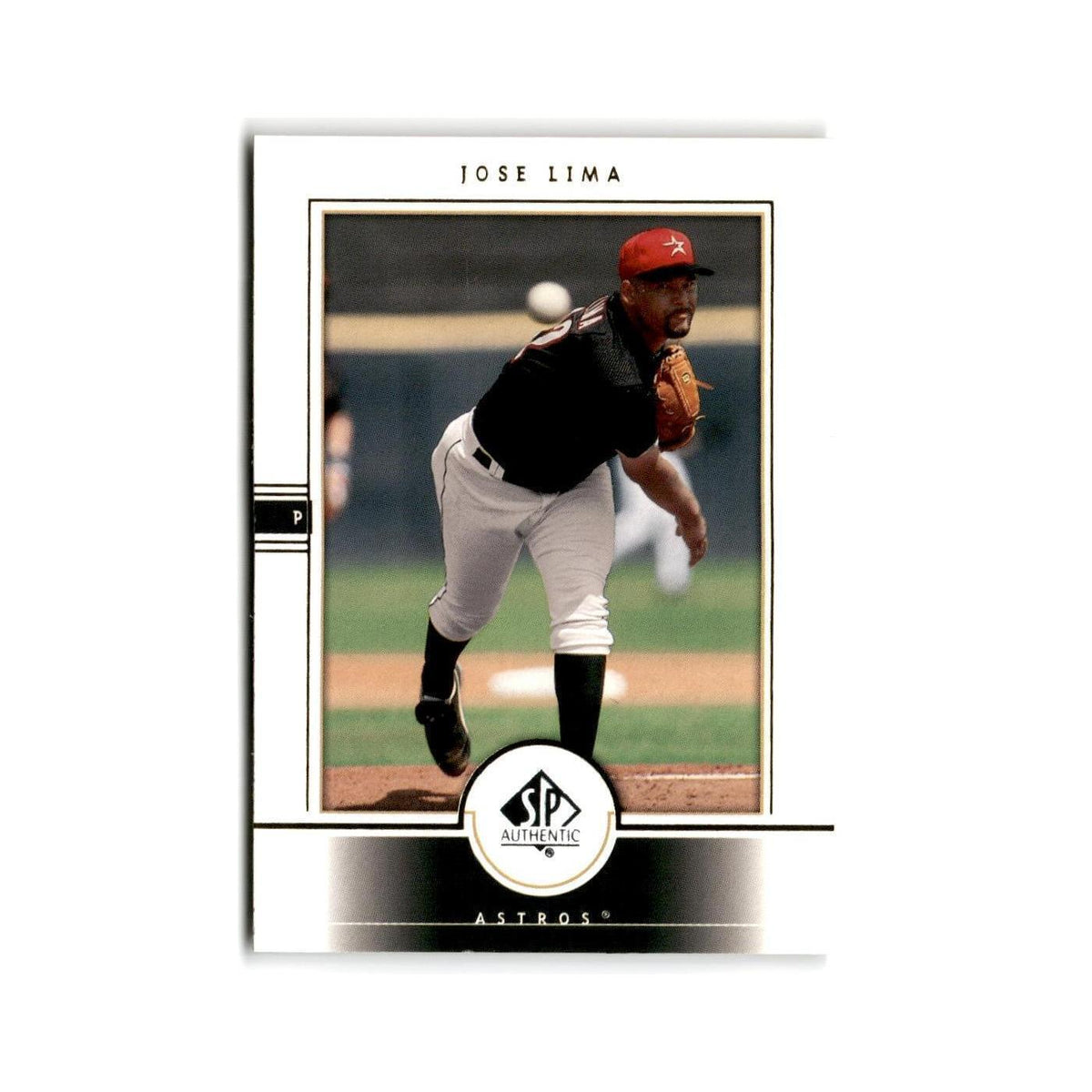 2000 SP Authentic Jose Lima Astros #43