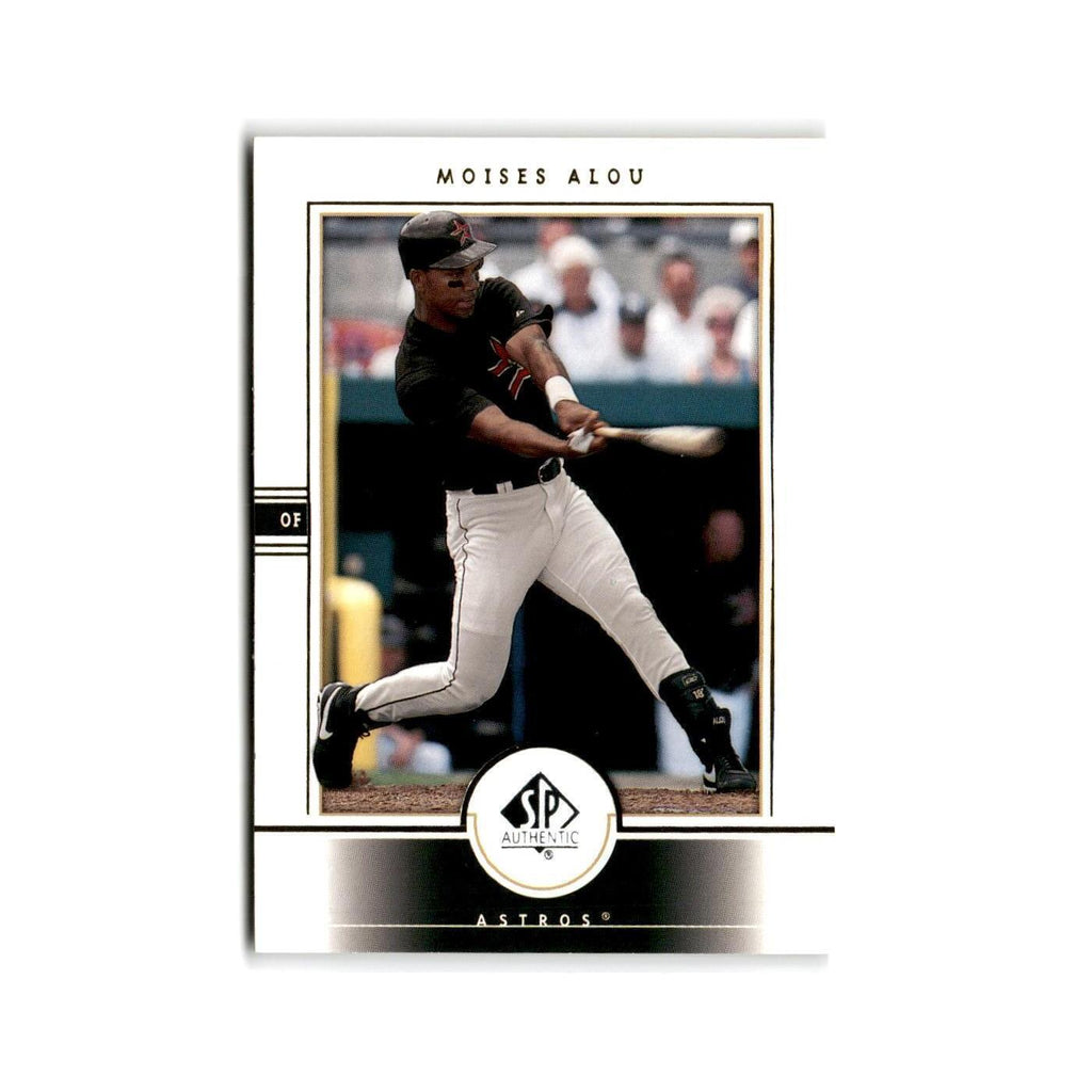 2000 SP Authentic Moises Alou Astros #44