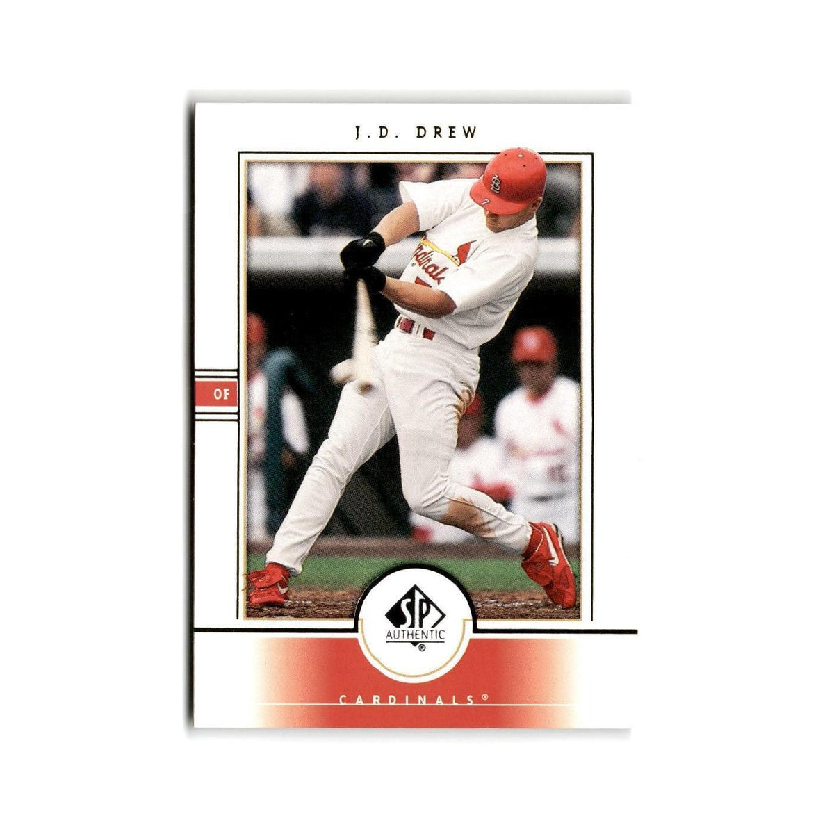 2000 SP Authentic J.D. Drew Cardinals #53