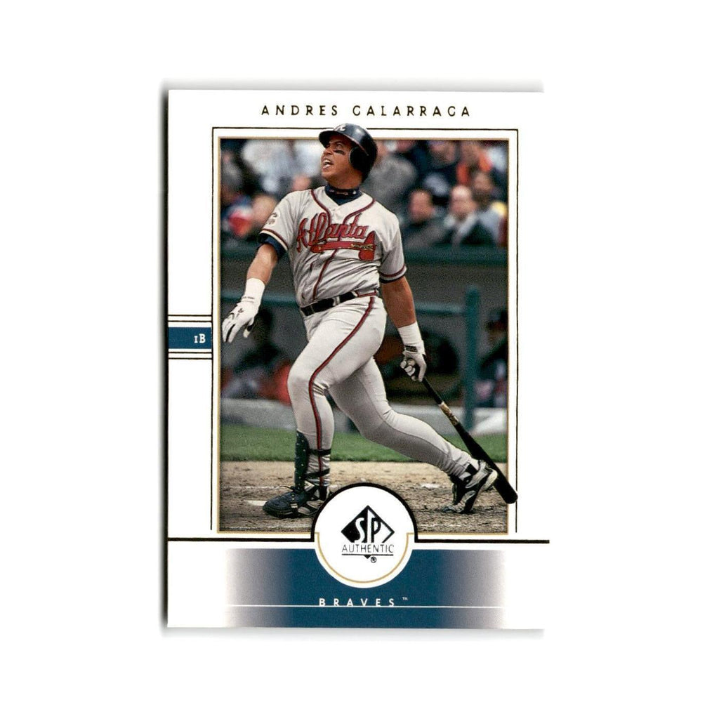 2000 SP Authentic Andres Galarraga Braves #48