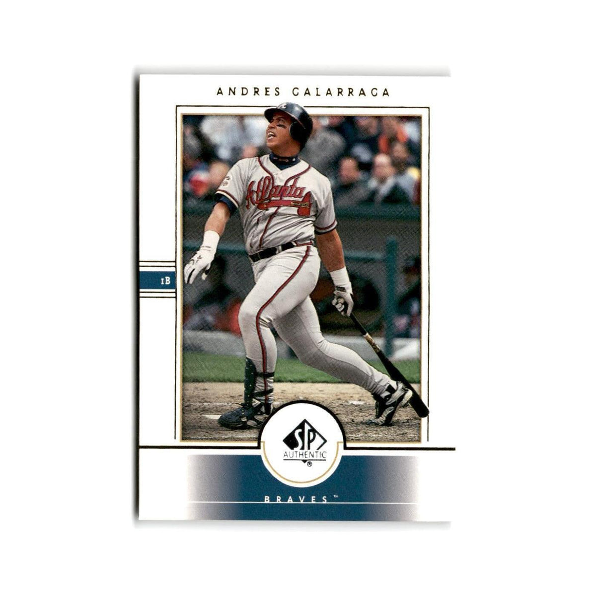 2000 SP Authentic Andres Galarraga Braves #48