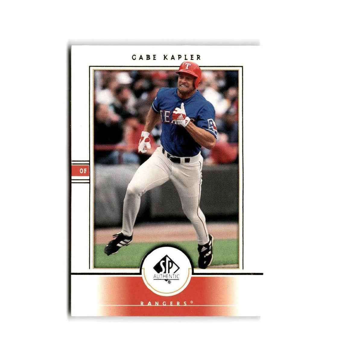 2000 SP Authentic Gabe Kapler Rangers #23