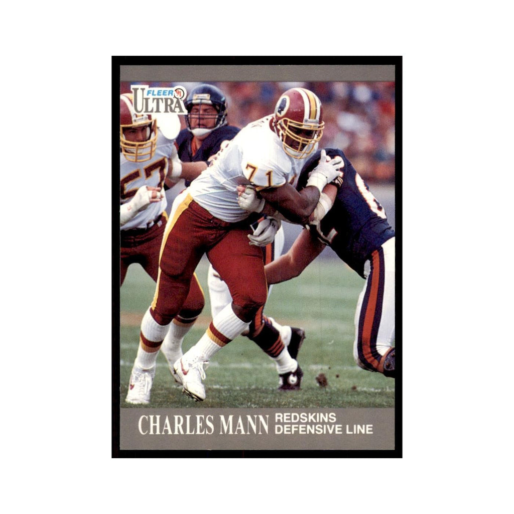 1991 Fleer Update Charles Mann Football Cards #U-97