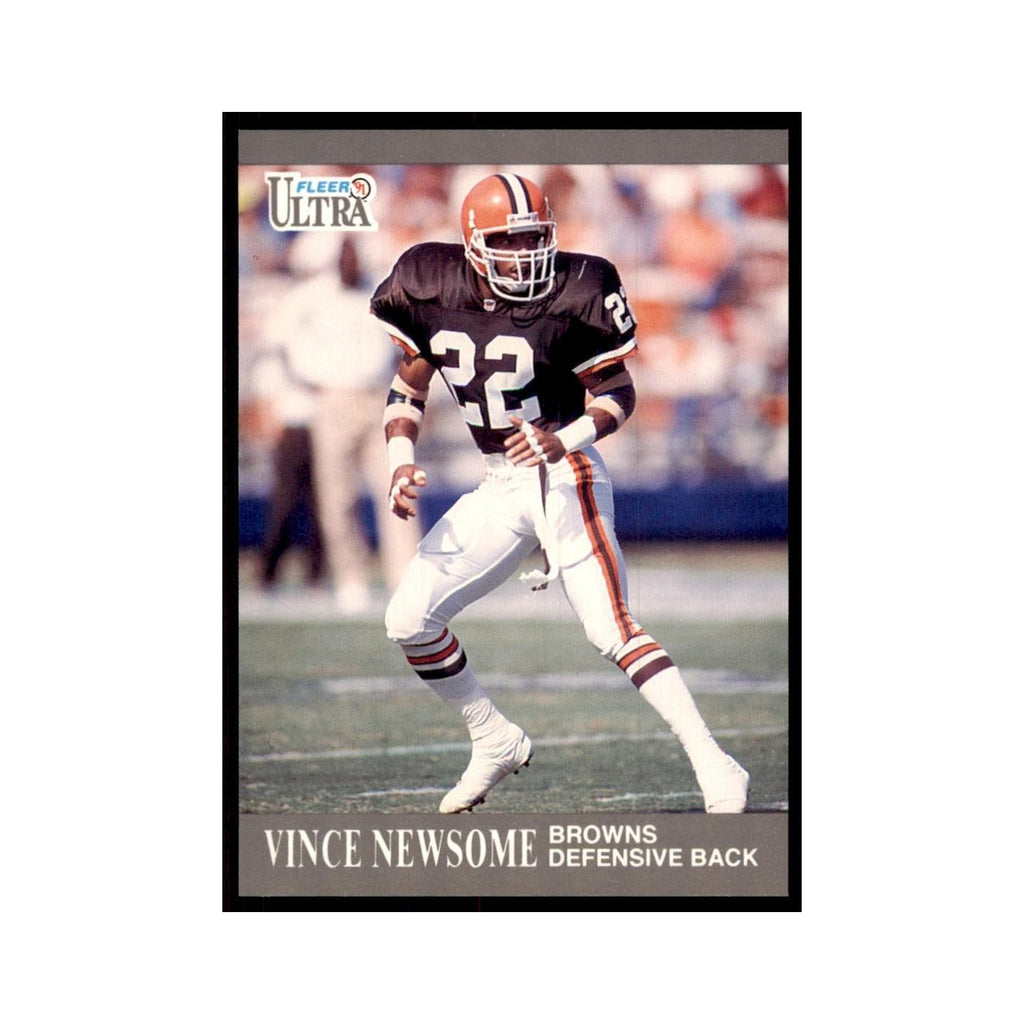 1991 Fleer Update Vince Newsome Football Cards #U-19