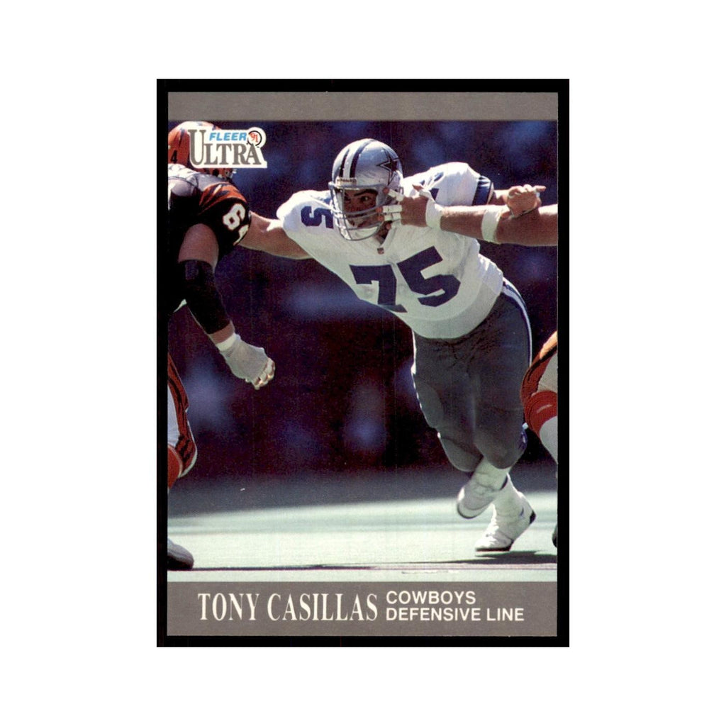1991 Fleer Update Tony Casillas Football Cards #U-20