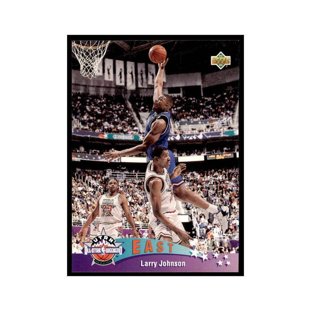 1992 Upper Deck Larry Johnson Basketball Cards #423
