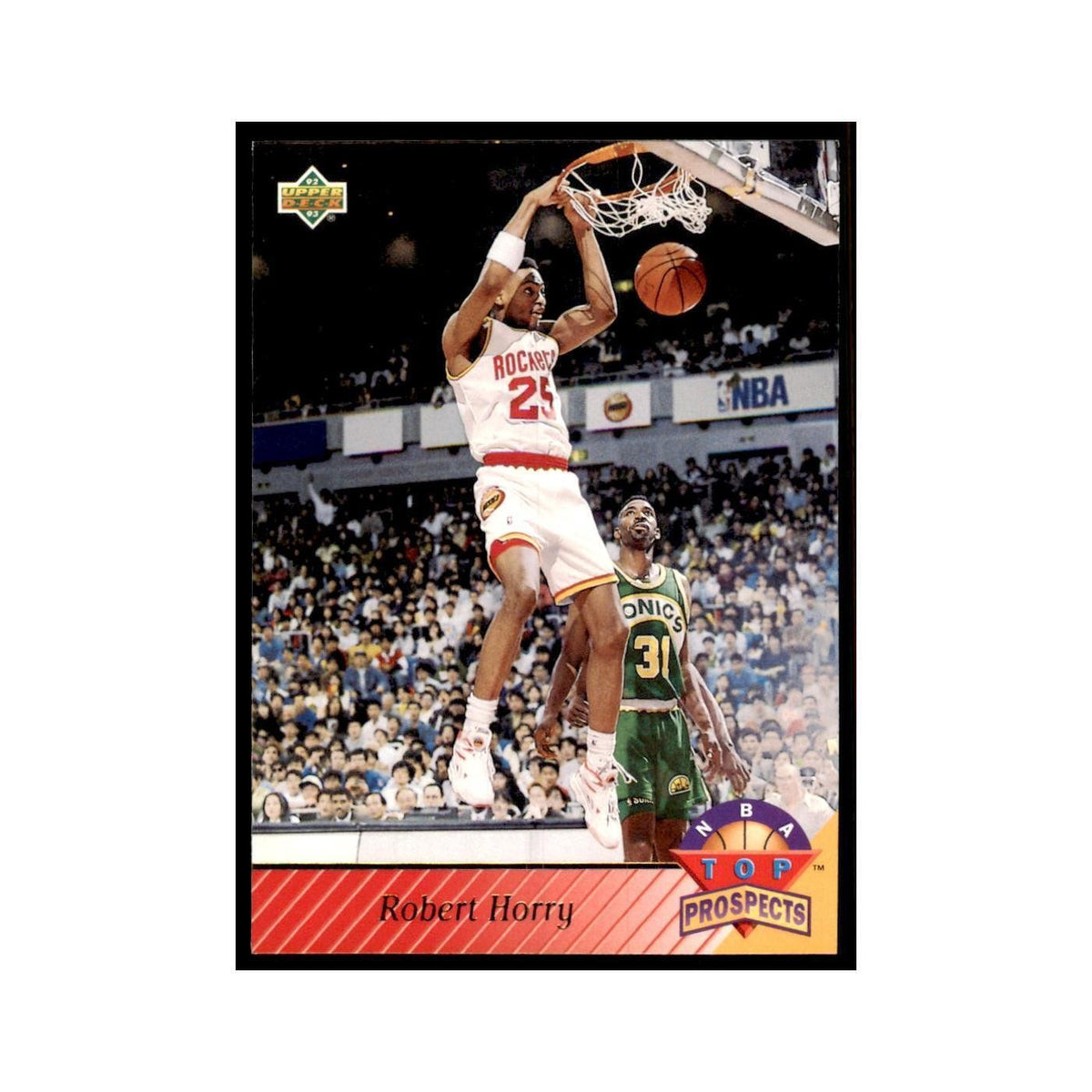 1992 Upper Deck Robert Horry Basketball Cards #464