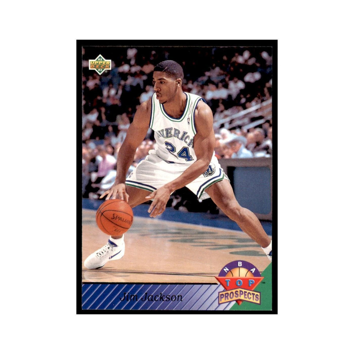 1992 Upper Deck Jim Jackson Basketball Cards #458