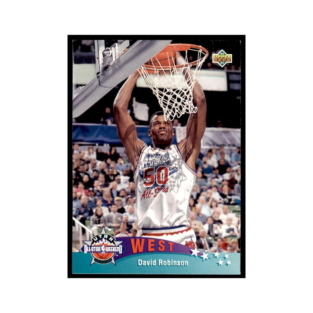 1992 Upper Deck David Robinson Basketball Cards #436