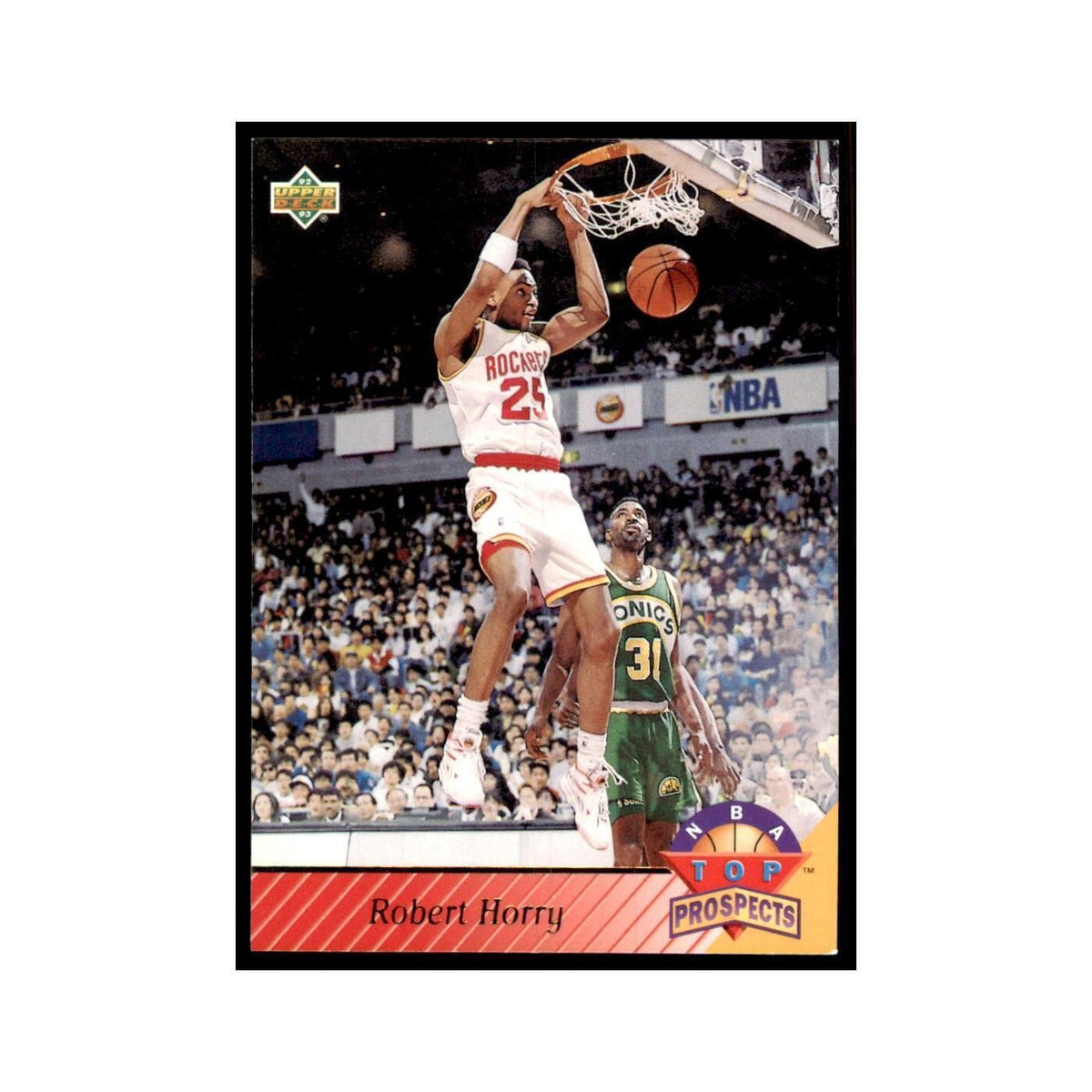 1992 Upper Deck Robert Horry Basketball Cards #464